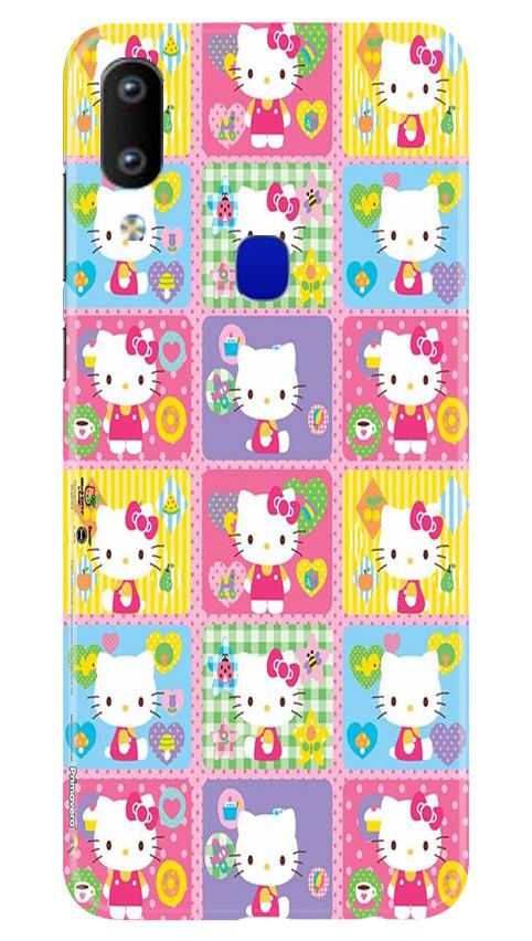 Kitty Mobile Back Case for Vivo Y91   (Design - 400)