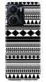 Black white Pattern Case for Vivo Y16