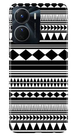 Black white Pattern Case for Vivo T2X 5G