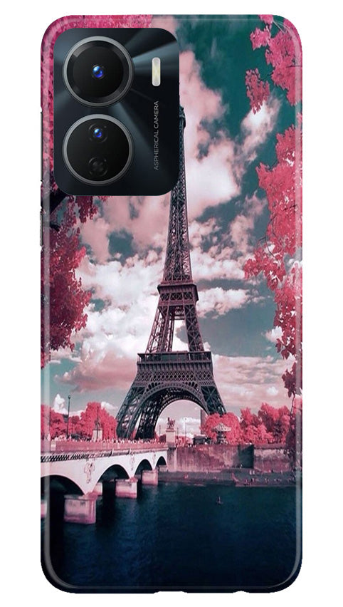Eiffel Tower Case for Vivo Y16  (Design - 101)