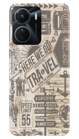 Travel Case for Vivo Y16(Design - 104)