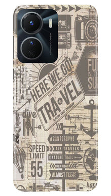 Travel Mobile Back Case for Vivo T2X 5G  (Design - 104)