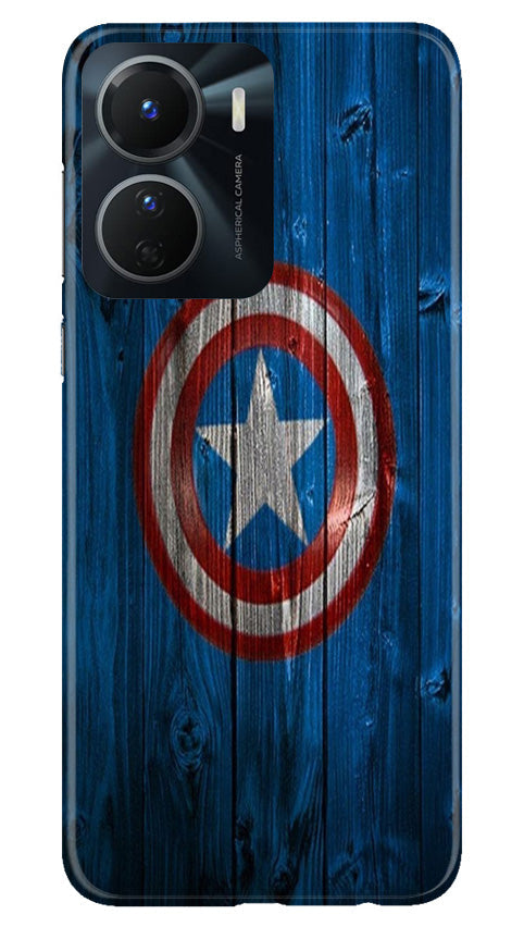 Captain America Superhero Case for Vivo Y16  (Design - 118)