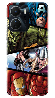 Avengers Superhero Mobile Back Case for Vivo Y16  (Design - 124)