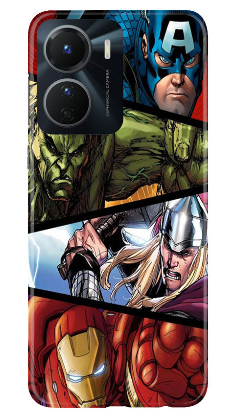 Avengers Superhero Case for Vivo Y16  (Design - 124)