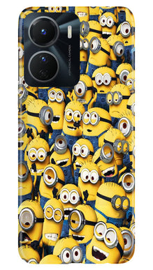 Minions Mobile Back Case for Vivo T2X 5G  (Design - 126)