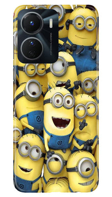Minions Mobile Back Case for Vivo T2X 5G  (Design - 127)