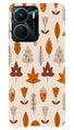 Leaf Pattern Art Case for Vivo Y16  (Design - 132)
