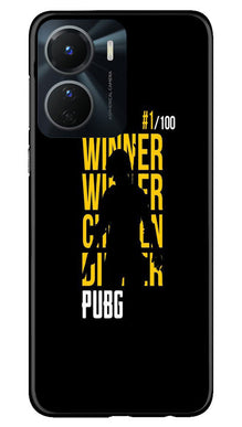 Pubg Winner Winner Mobile Back Case for Vivo T2X 5G  (Design - 146)