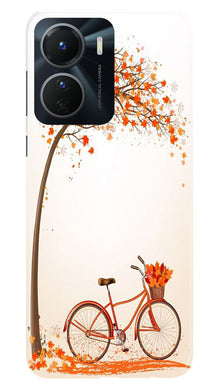 Bicycle Mobile Back Case for Vivo Y16 (Design - 161)