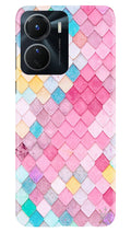 Pink Pattern Case for Vivo Y16 (Design No. 184)