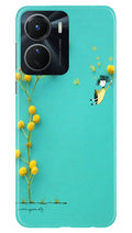 Flowers Girl Case for Vivo Y16 (Design No. 185)