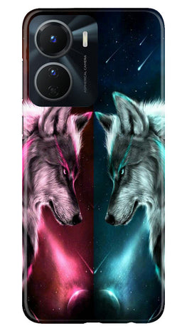 Wolf fight Case for Vivo Y16 (Design No. 190)