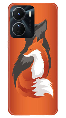 Wolf  Mobile Back Case for Vivo T2X 5G (Design - 193)