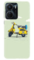 Vintage Scooter Case for Vivo Y16 (Design No. 229)