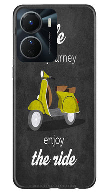 Life is a Journey Mobile Back Case for Vivo T2X 5G (Design - 230)