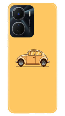 Vintage Car Mobile Back Case for Vivo Y16 (Design - 231)