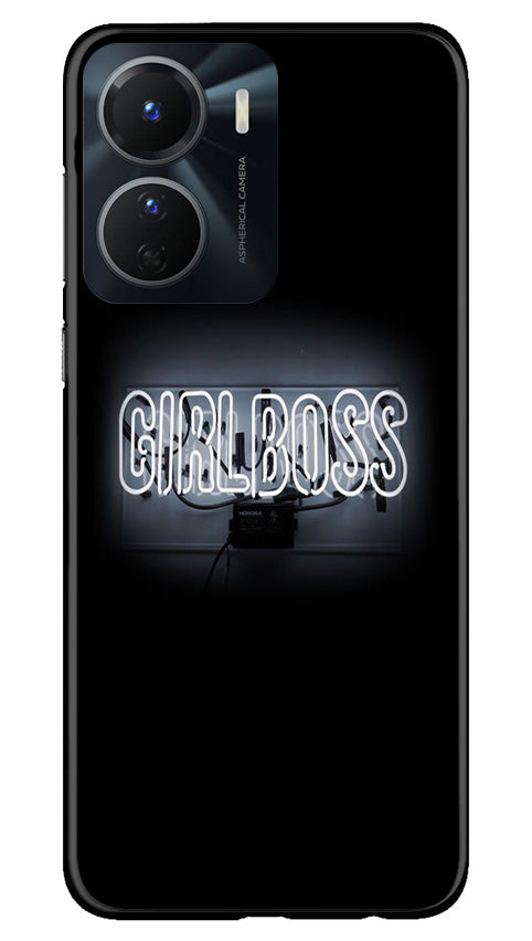 Girl Boss Black Case for Vivo Y16 (Design No. 237)