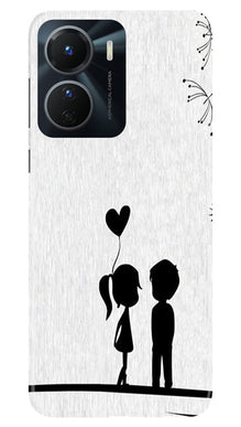 Cute Kid Couple Mobile Back Case for Vivo Y16 (Design - 252)