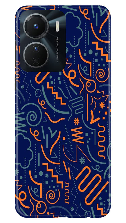 Line Art Baground Case for Vivo Y16