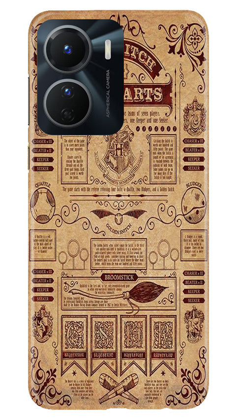 Hogwarts Mobile Back Case for Vivo Y16 (Design - 266)