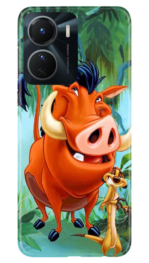Timon and Pumbaa Mobile Back Case for Vivo T2X 5G (Design - 267)