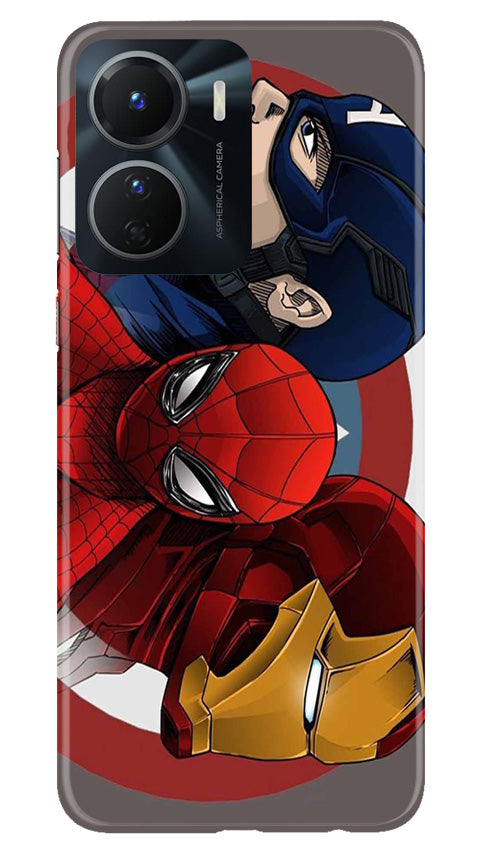 Superhero Mobile Back Case for Vivo Y16 (Design - 273)