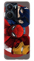 Superhero Mobile Back Case for Vivo T2X 5G (Design - 273)