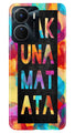 Hakuna Matata Mobile Back Case for Vivo T2X 5G (Design - 285)