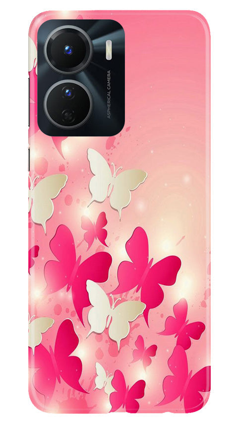 White Pick Butterflies Case for Vivo Y16