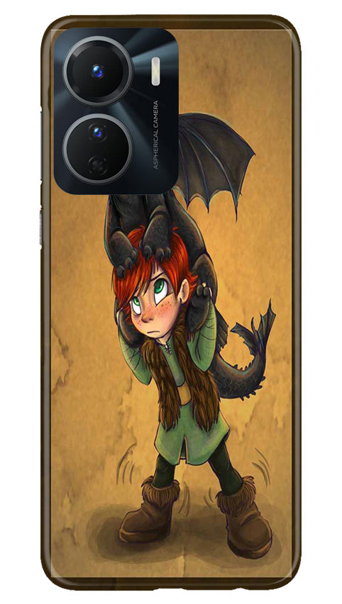 Dragon Mobile Back Case for Vivo T2X 5G (Design - 298)