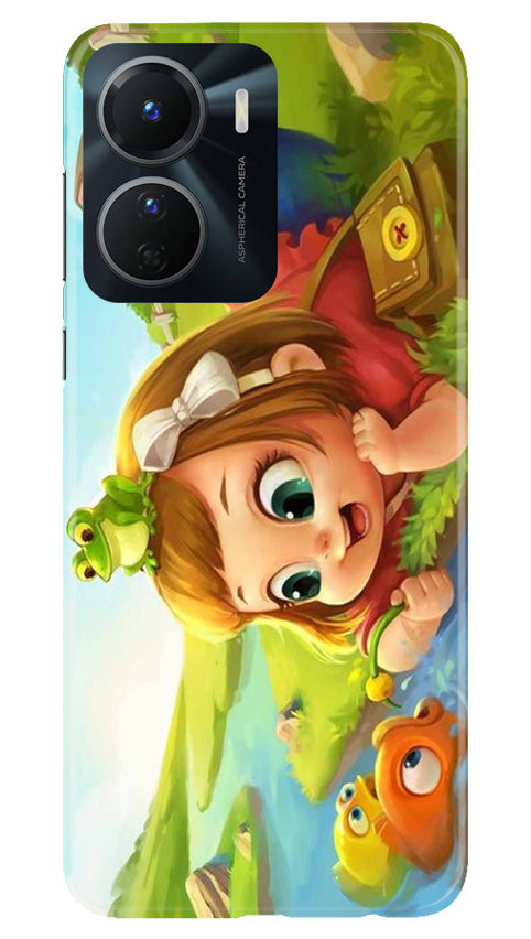 Baby Girl Mobile Back Case for Vivo Y16 (Design - 301)