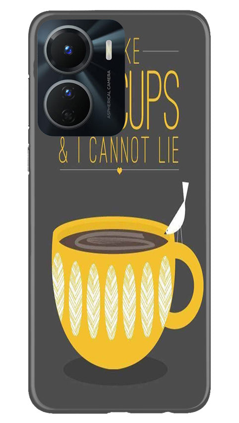 Big Cups Coffee Mobile Back Case for Vivo T2X 5G (Design - 312)