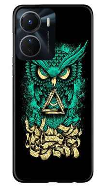 Owl Mobile Back Case for Vivo Y16 (Design - 317)