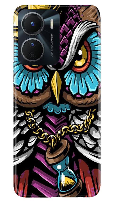 Owl Mobile Back Case for Vivo T2X 5G (Design - 318)