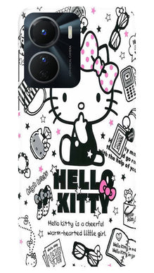 Hello Kitty Mobile Back Case for Vivo Y16 (Design - 320)