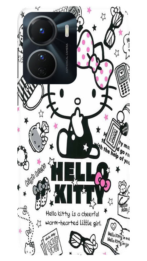 Hello Kitty Mobile Back Case for Vivo T2X 5G (Design - 320)