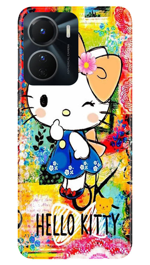 Hello Kitty Mobile Back Case for Vivo T2X 5G (Design - 321)