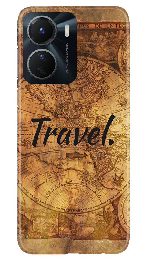 Travel Mobile Back Case for Vivo Y16 (Design - 334)