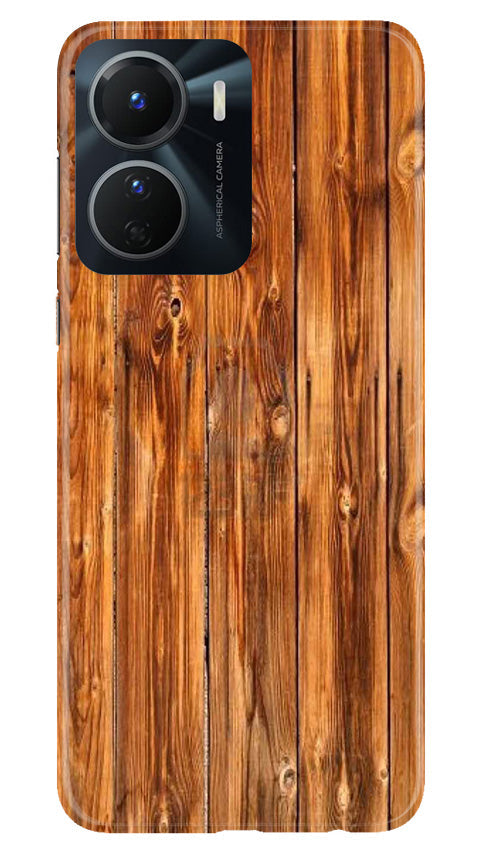Wooden Texture Mobile Back Case for Vivo Y16 (Design - 335)