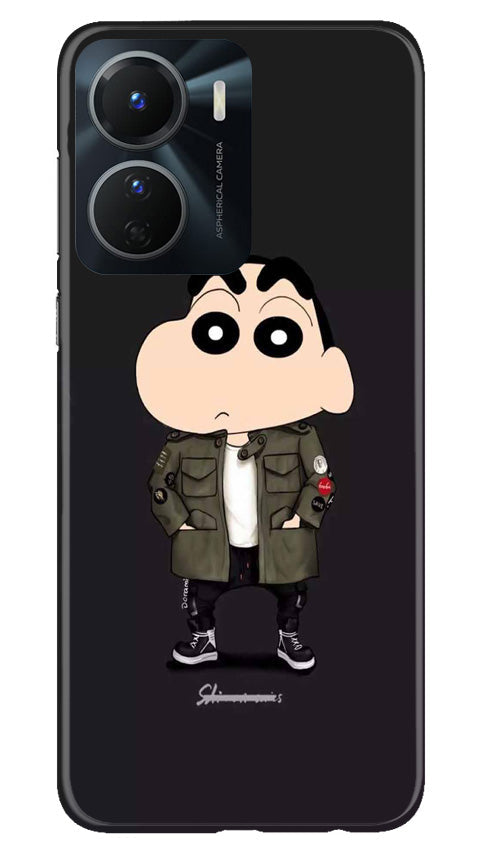 Shin Chan Mobile Back Case for Vivo Y16 (Design - 349)