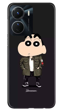 Shin Chan Mobile Back Case for Vivo T2X 5G (Design - 349)