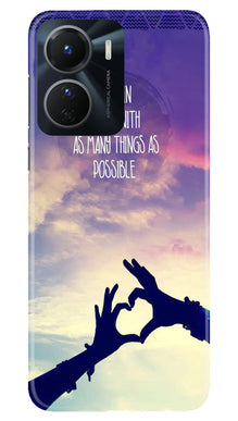 Fall in love Mobile Back Case for Vivo Y16 (Design - 50)