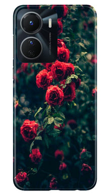 Red Rose Mobile Back Case for Vivo Y16 (Design - 66)