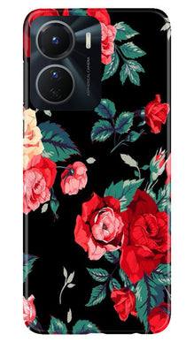 Red Rose2 Mobile Back Case for Vivo Y16 (Design - 81)