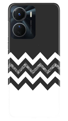 Black white Pattern2Mobile Back Case for Vivo T2X 5G (Design - 83)