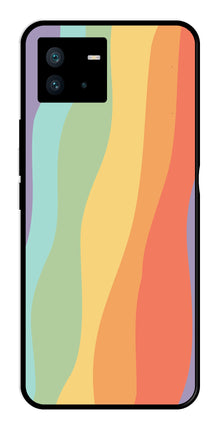 Muted Rainbow Metal Mobile Case for iQOO Neo 6