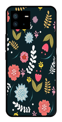 Floral Pattern2 Metal Mobile Case for iQOO Neo 6