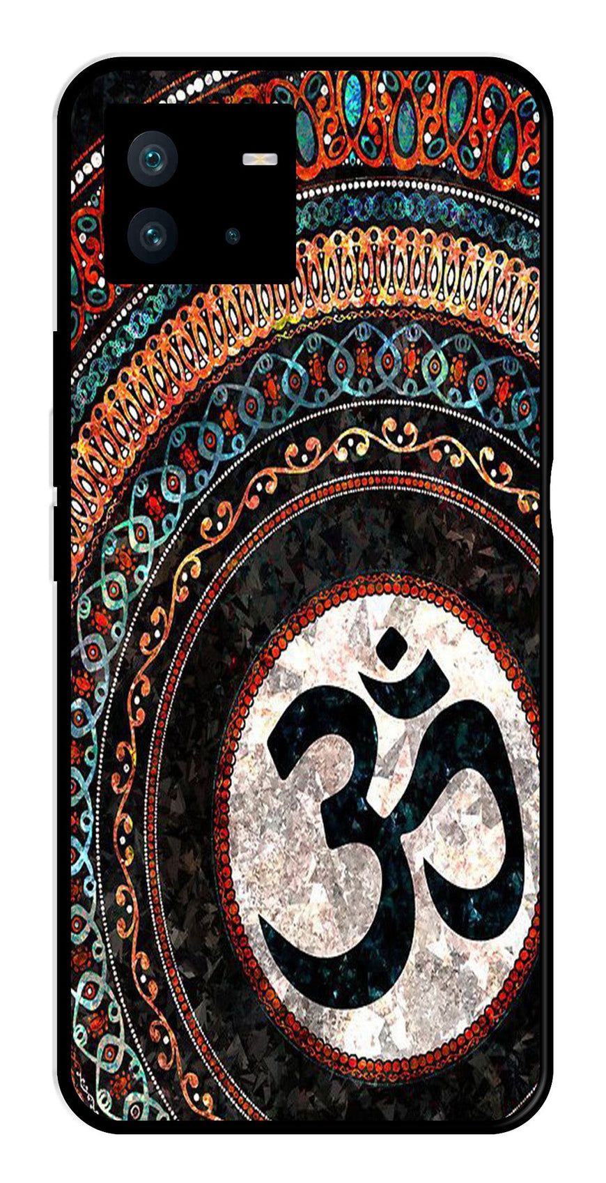 Oum Design Metal Mobile Case for iQOO Neo 6   (Design No -15)