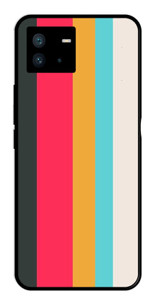 Muted Rainbow Metal Mobile Case for iQOO Neo 6